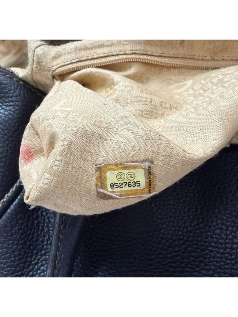Chanel Leather Mini Boston Bag